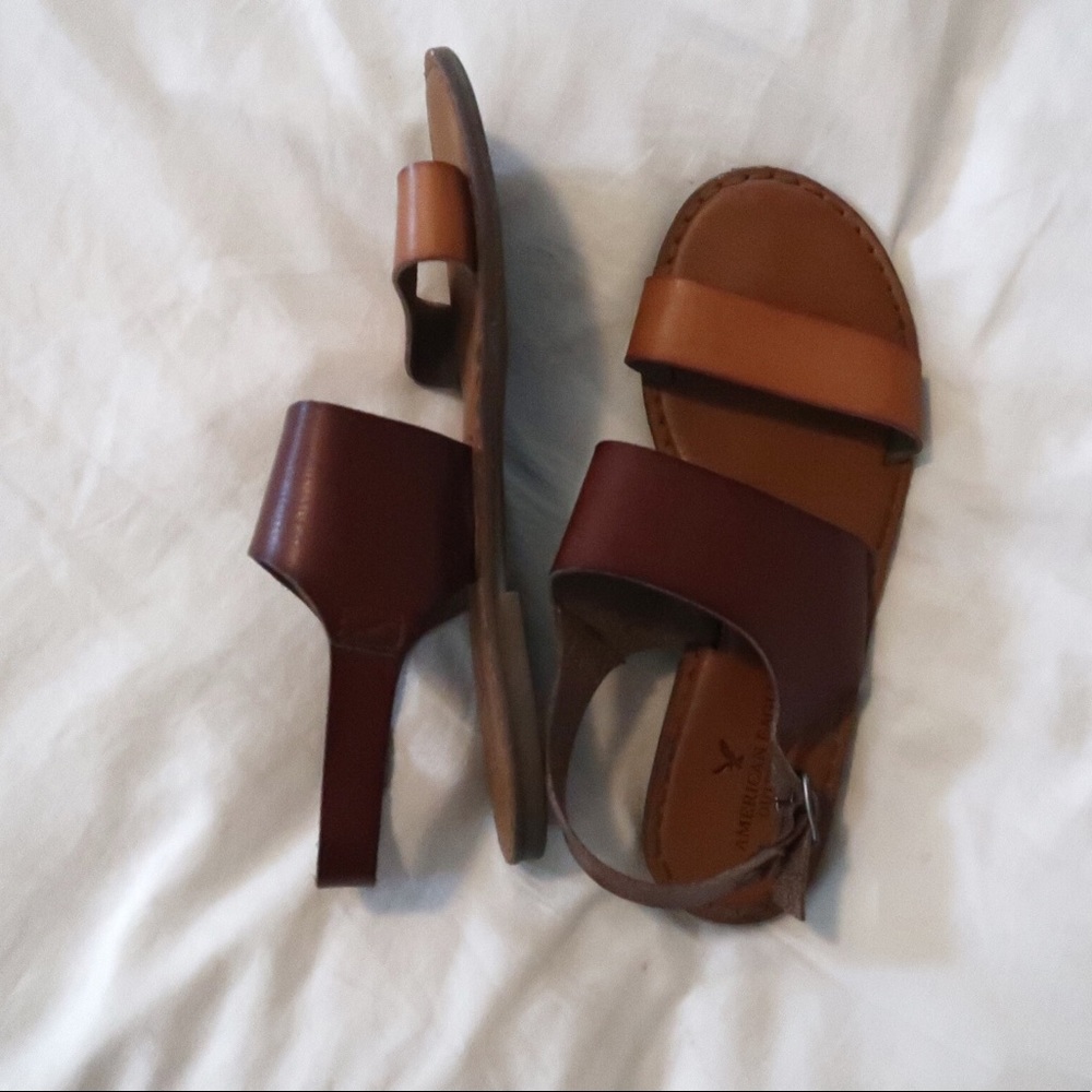 American Eagle Colorblocked Slingback Sandals - Picture 5 of 8